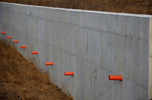 Retaining Wall Drainage in Wylie