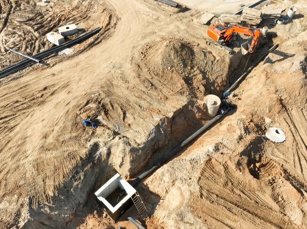 Drainage Construction in Wylie