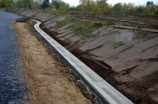 Slope Drainage Installation in Wylie