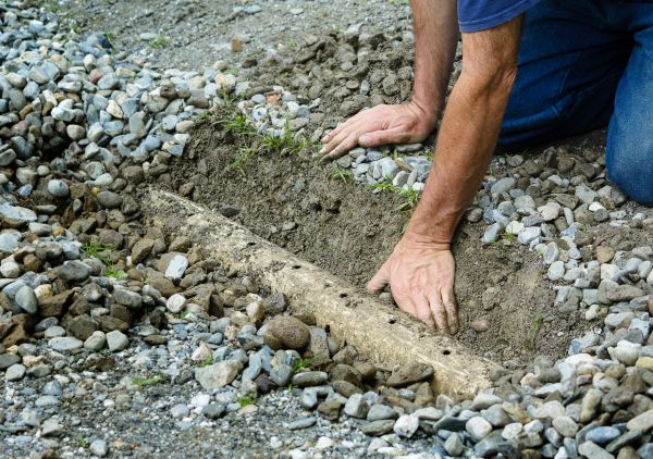 French Ditch Installation in Wylie